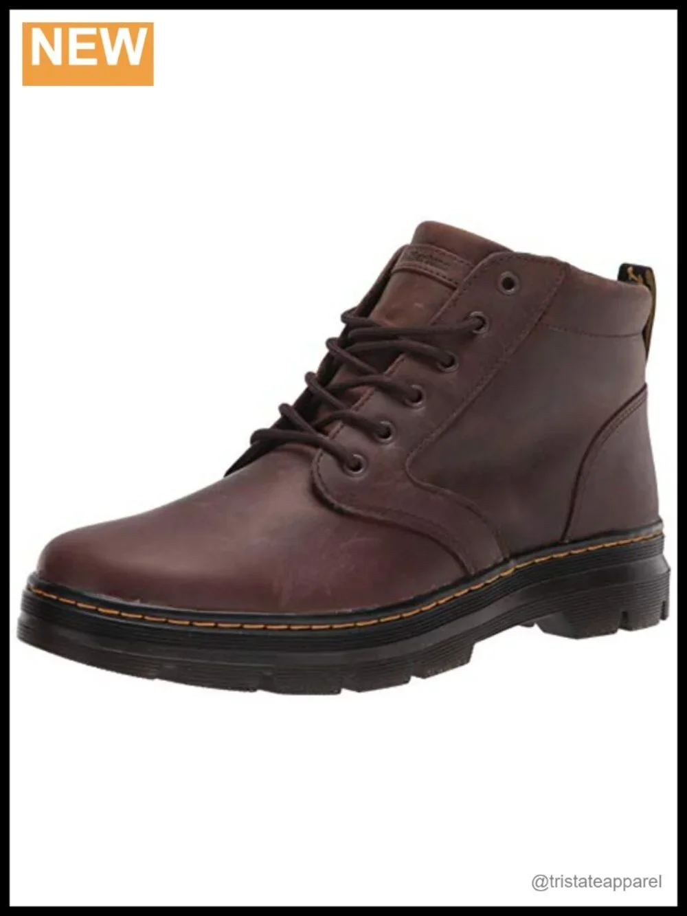 Dr. Martens Bonny Leather Chukka Boots Ankle Lace Up Chunky Sole